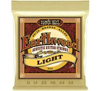 Ernie Ball Earthwood Light 80/20 Bronze Acoustic Guitar Strings - 11-52 Gauge