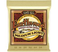 Acoustic Guitar Strings Ernie Ball 12-54 Earthwood Medium Light 100% Genuine