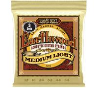 Acoustic Guitar Strings Ernie Ball 12-54 Earthwood X3 Set Offer 100% Genuine