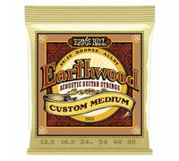 ACOUSTIC GUITAR STRINGS - ERNIE BALL 2005 - EARTHWOOD - CUSTOM MEDIUM - 12.5-56