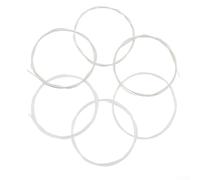 Acoustic Guitar Strings Nylon Classical Normal Tension Silver Plated Copper Material 6pcs