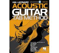Acoustic Guitar Tab Method - Book One | Beginner Acoustic Guitar Sheet Music with Online Audio | Learn Chords Riffs Arpeggios and Reading Skills | Structured Method for Students and Home Practice