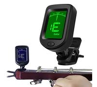 Acoustic Guitar Tuner - 360 Degree Adjustable Design Professional Clip Tuner, Easy to Fit Ukulele Bass Violin Tuner, Twelve Equal Tempered Multi-Function Electronic Tuner