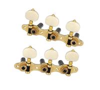 Acoustic Guitar Tuning Pegs 1:18 Gear Ratio Tuning Pitchers 2 Rows for Classical Guitars