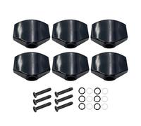 Acoustic Guitar Tuning Pegs 6-Piece Metal Square Knob