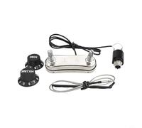 Acoustic Instrument Pickup PS700 Passive Piezo Transducer with 500K Pots for Tone Shaping High Fidelity Sound for Mandolin Banjo Gigging Musician 68x20x31mm