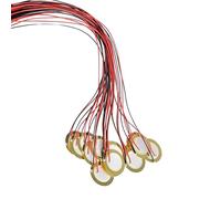 Acoustic Instrument Piezo - 15 Pieces Pickup Elements, Echo Sounder Sensor | Guitar Ukulele Trigger Buzzer, Piezo Replacement Kit, for Acoustic Guitar DIY Repair Instrument Electronics Project