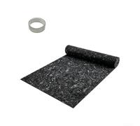 Acoustic Insulation Roll Cotton Material for Dishwasher Silence Wall Ceiling Application Reusable Sound Barrier Grey(24 * 96in(61 * 244cm))