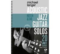 Acoustic Jazz Guitar Solos sheet music with CD 20 Jazz Classics in Noten und