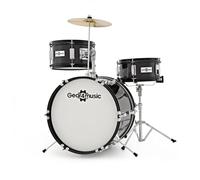 Acoustic Junior Drum Kit 3-Piece for Kids 5-10, Gear4music