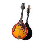 Acoustic Mandolin Juego De Mandolina Eléctrica De 8 Cuerdas Con Estructura En A Para Principiantes(Mandolin Set)