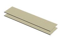 Acoustic Oak Panels - 240 x 60 cm - 21 mm - Pack of 2 - 2.88 m² - Wall Decoration & Sound Insulation