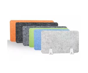 Acoustic Office Partit Panel • Soundproof Desk Divider for Home Office & Classroom • Easy Installat • 30 x 120 cm • Blue • Perfect for Remote ning & Noise Reduct