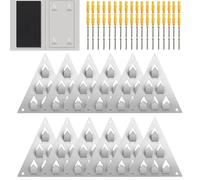 Acoustic Panel Impaler 12-Piece Triangular Noise Reducing