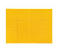 Acoustic Panels 18-Pack 30x30 cm Sound Absorbing Panels, Self-Adhesive Wall Tiles, 9mm Thick Studio Foam for Noise Reduction, Home Theater,Recording Studio, Office, Bedroom - Blue, DIY Cuttable,Orange