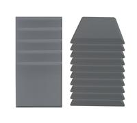 Acoustic Panels Sound Proof Padding, High Resilience Color Advanced, Effortless Application, Sound Absorbing High Density Foam for Music Room, Bedroom,