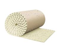Acoustic Panels | Studio Foam Wedges | Soundproof Padding Wall Panels | Rubber High Density Insulation Soundproofing Panel for Recording Studio, Game Room, Offices | Gray, Cream Colored
