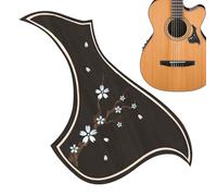 Acoustic Pickguard, Scratch Protector for Stringed Instrument, Vintage Tear-Resistant Protective Pickguard for Guitar Stage Performance