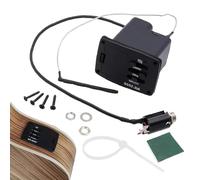 Acoustic Pickup for Guitar, Instrument Tuner Tool, Classic Musical Instrument Pickup - For Exercises, Performances, Studios, Travel, Home, Shows, Guitars, Ukuleles