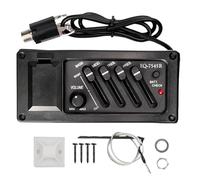 Acoustic Pickup Professional Amplifier | Four-Band EQ Equalizer Kit Guitar Pickup for Women Men Girls Boys Band Show Travel Home Holidays Birthday