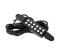 Acoustic Pickups Folk Guitar Pickup Acoustic Guitar No Need To Drill A Hole Magnetic Pickup Comes With A Connecting Wire(A)