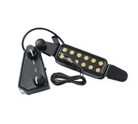 Acoustic Pickups Folk Guitar Pickup Acoustic Guitar No Need To Drill A Hole Magnetic Pickup Comes With A Connecting Wire(B)