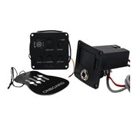 Acoustic Pickups Pickup 4 Band Acoustic Guitar Pickup With Tuner 301 201 Mic Hybrid Preamp(C)