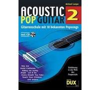 Acoustic Pop Guitar 2 M. Langer Book and Audio Online Guitar Dux Edition