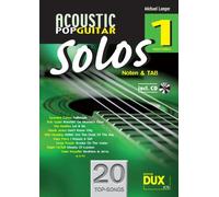 Michael Langer – Acoustic Pop Guitar Solos 1 – Sheet Music & TAB – Easy/Medium – Edition Dux