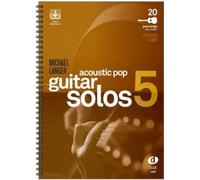 Acoustic Pop Guitar Solos 5 guitar (easy - intermediate) with Online audio files