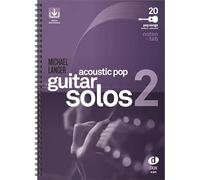 Acoustic pop guitar solos volume 2, in D with 20 more top songs arranged for guitar with notes and TAB - edition in ring binding (with notes).