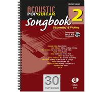 Acoustic Pop Guitar Songbook 2 (mit CD): Strumming & Picking by Langer.