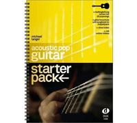 Acoustic Pop Guitar Starter Pack Textbook guitar Langer Book with Online materia