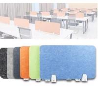 Acoustic Privacy Desk Divider 30x120 cm Soundproof Panel for Office Classroom and Wortats - Grey A Noise Reduct Partit for Enhanced