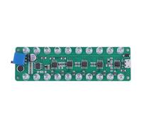 Acoustic Sensing Spectrum DC 5V-12V Audio Power Amplifier Level Meter LED Indicator Flash Melody Light Sound Partner Sound Level Music Spectrum Meter for Test Noise Level (A)