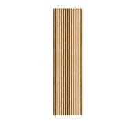 Monstershop Acoustic Slat Wall Panel - Oak, Cream