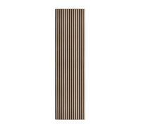 Acoustic Slat Wall Panels 2400mm x 600mm Luxury 3D Wood Veneer Decorative Media