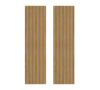 Monstershop Acoustic Slat Wall Panels x 2 - Oak in Beige Monstershop Beige