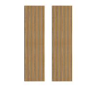 Monster Shop Acoustic Slat Wall Panels x 2 - Oak