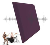 Acoustic Sound Panels, Sound Proof Padding, High Resilience Foam, Sound Absorption, Eco Friendly Polyurethane Sponge For Music Room, Bedroom And KTV