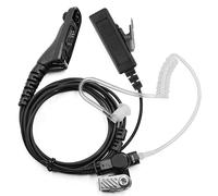 Acoustic Tube Earpiece Headset with Mic for Motorola DP3400 DP4400 DP4800 DGP4150 XiR-P8200 Xpr-6300 Covert Security Bodyguard PTT Earpiece Headset for Motorola Multi Pin Two Way Radio