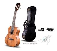 Acoustic Ukulele Tiger Pattern Acacia Wood Full Single Professional Advanced Edition(26 inch)