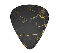 Acoustic Variety Pack Guitar Pick Pack Of 12 Including Thin, Medium And Heavy Guitar Pick Black And Gold Background
