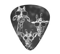 Acoustic Variety Pack Guitar Pick Pack Of 12 Including Thin, Medium And Heavy Guitar Pick Black And Gold Background