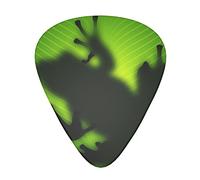Acoustic Variety Pack Guitar Pick Pack Of 12 Including Thin, Medium And Heavy Guitar Pick Green Frog Shadow