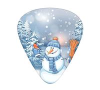 Acoustic Variety Pack Guitar Pick Pack Of 12 Including Thin, Medium And Heavy Guitar Pick Hardworking Snowman