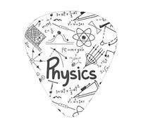 Acoustic Variety Pack Guitar Pick Pack Of 12 Including Thin, Medium And Heavy Guitar Pick Physics Print