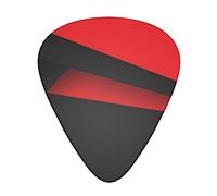 Acoustic Variety Pack Guitar Pick Pack Of 12 Including Thin, Medium And Heavy Guitar Pick Red Black