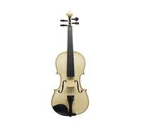 Acoustic Violin 4/4 3/4 1/2 1/4 1/8 For Beginner Students W/Case Bow Shoulder Rest Mute Strings (Color : 1/2)