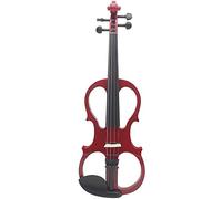 Acoustic Violin Fiddle Handmade Night 4/4 Red Electroacoustic Violin Stringed Instrument Art Violin Musical Instrument Big Red